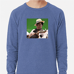 Delta Nights with Lightnin Hopkins Lightnin Hopkins Sweatshirts
