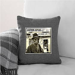 Lightnin Hopkins Electric Blues Lightnin Hopkins Pillows Cover