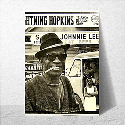 Lightnin Hopkins Electric Blues Lightnin Hopkins Posters