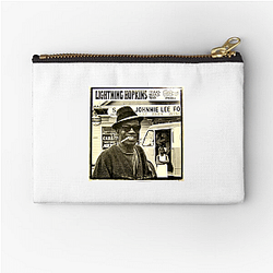 Lightnin Hopkins Electric Blues Lightnin Hopkins Zipper Pouches