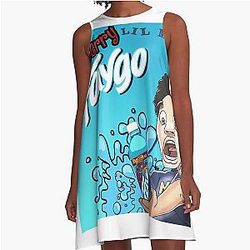 Blueberry Faygo Lil Mosey T Shirt A-Line Dress