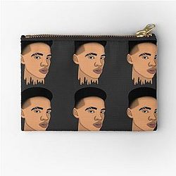 Lil Mosey Line Art Zipper Pouch