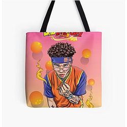 LIL MOSEY X DRAGON BALL Z All Over Print Tote Bag