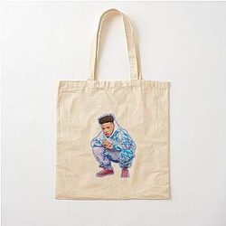 lil Mosey blueberry Cotton Tote Bag