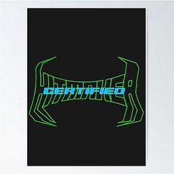 Lil Mosey Merch Lil Mosey Certified Hitmaker Logo Poster