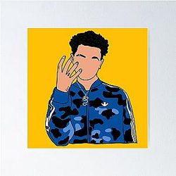 Lil Mosey Fan Art Poster