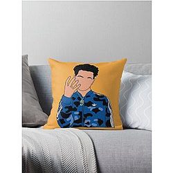 Lil Mosey Fan Art Throw Pillow