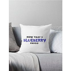 Blueberry Faygo - Lil Mosey Throw Pillow