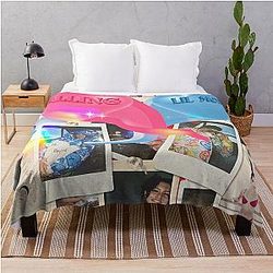 Falling Lil Mosey 2022 Throw Blanket