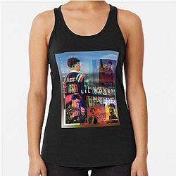 Lil Mosey  Lil Mosey Merch Lil Mosey Merch Art & Gear Racerback Tank Top