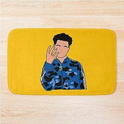 Lil Mosey Fan Art Bath Mat