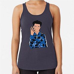 Lil Mosey Fan Art Racerback Tank Top