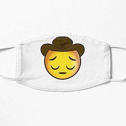 Lil Nas X Face Masks - Lil Nas X Merch Sad Cowboy Shirt  Flat Mask RB2103