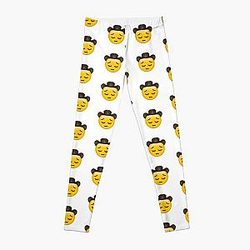 Lil Nas X Leggings - Lil nas X emoji  pattern  Leggings RB2103