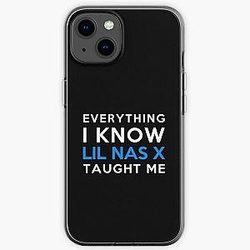 Lil Nas X Cases - Everything i know - Lil Nas X iPhone Soft Case RB2103