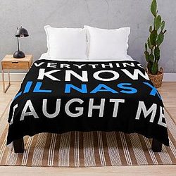 Lil Nas X Blanket - Everything i know - Lil Nas X Throw Blanket RB2103