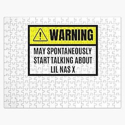 Lil Nas X Puzzles - May spontaneously start talking about lil nas X - lil nas X lover Jigsaw Puzzle RB2103