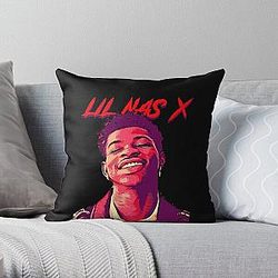 Lil Nas X Pillows - Lil Nas x montero Throw Pillow RB2103