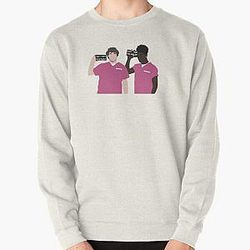 Lil Nas X Sweatshirts - Lil Nas X, Jack Harlow - INDUSTRY BABY Pullover Sweatshirt RB2103