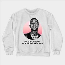 Lil Peep Sweatshirts - I'Ll Be Back In The Mornin' Sweatshirt TP1107