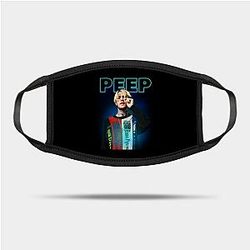 Lil Peep Face Masks - Lil Peep 'Neon Peep' Design Face Mask TP1107