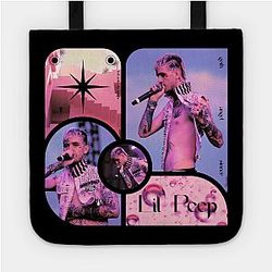 Lil Peep Bags - Pink Lil Peep Tote Bag TP1107