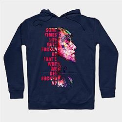 Lil Peep Hoodies - Lil Peep Quote Class Hoodie TP1107