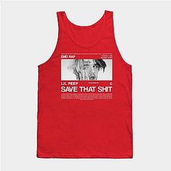 Lil Peep Tank Tops - Lil Peep Classic Tank Top TP1107