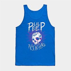 Lil Peep Tank Tops - Rip Peep Tribute Classic Tank Top TP1107