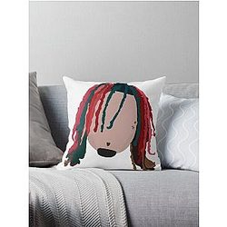 Lil Pump - Head Only Throw Pillow