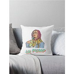 Lil Pump Street Art Pillow