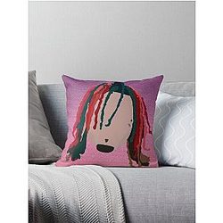 Lil Pump - Head Only Throw Pillow