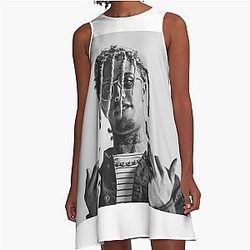 Records Press A-Line Dress