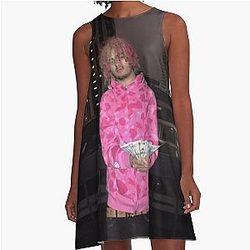Pink Pump A-line Dress
