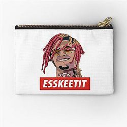 Lil Pump Jetski ESSKEETIT Fan Art Short Sleeve T-Shirt Zipper Pouch