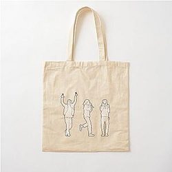Minimal Lil Pump Silhouette Cotton Tote Bag