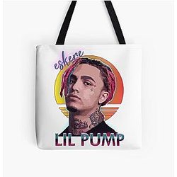 Lil Pump 80s Tote Bag