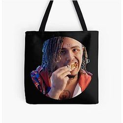 Lil Pump Chicken Wing Sticker Tote Bag
