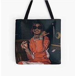 Lil Pump All Over Print Tote Bag