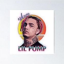Lil Pump 80s Poster was cleaned to 
Lil Pump 80s Posters