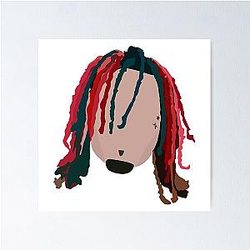 Lil Pump - Head Only Poster
