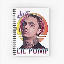 Lil Pump 80s Notebook