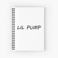 Lil Pump Rap T Shirt Notebook