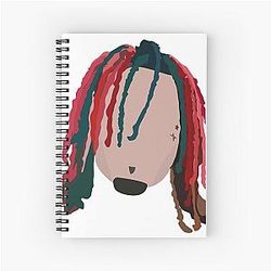 Lil Pump - Head Spiral Notebook