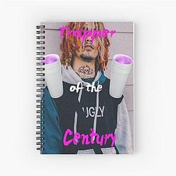 Trapper of the Century Spiral Notebook by Lil Pump