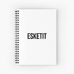 ESKETIT Lil' Pump Spiral Notebook