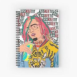 Essketit Lil Pump Spiral Notebook