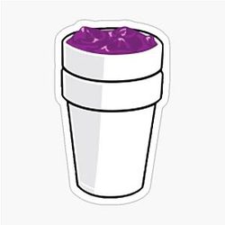 Lil Pump Double Cup Sticker