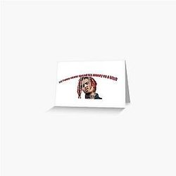 Lil Pump Mug Greeting Card