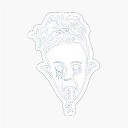 Lil Pump - Avatar Face Sticker